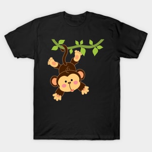 Cute Little Monkey T-Shirt